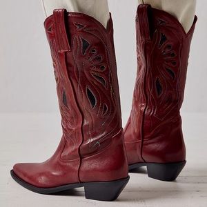 Free People Rancho Mirage Cowboy Western Boots